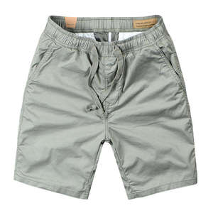 Casual Style Short <b>Jeans</b> Customizable <b>Drop</b> <b>Crotch</b> Anti-Wrinkle Breathable Fabric Solid Fashionable Hot Shorts - Product Image 3