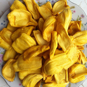 ชิ้นขนุนกรอบทอดสุญญากาศ ขนมขนุนอบแห้ง ผลไม้เขตร้อนธรรมชาติ โรงงานเวียดนาม ขายส่งจำนวนมาก - Product Image 1