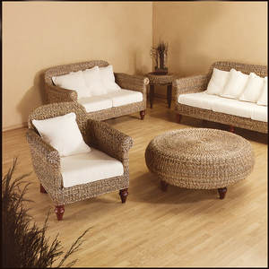 เก้าอี้มีที่วางเท้าแบบออตโตมันหุ้มเบาะสำหรับห้องนั่งเล่นหรือห้องนอนดีไซน์ให้แรงบันดาลใจจากโต๊ะกาแฟ - Product Image 6