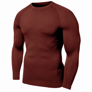 Rashguard de surf et BJJ personnalisé pour homme, à manches longues, compressif, protection solaire, sublimé, pour adultes, vente en gros - Product Image 3