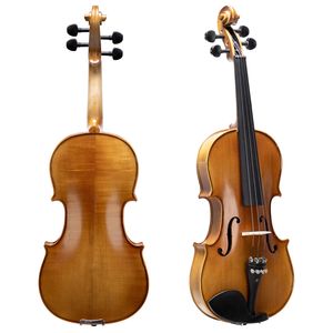 Glarry GV403 Kit per violino acustico 4/4 opaco cassa quadrata naturale 2 archi 3 1 sintonizzatore digitale generatore di toni corde Extra - Product Image 4