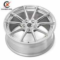 جنوط CALIBER XCEL قابلة للتخصيص مقعرة الشكل من قطعة واحدة مصنوعة بالحدادة مقاس 18 و19 و20 و22 بوصة بنمط 5x112 و5x120 للسيارات السيدان والكوبيه والدفع الرباعي