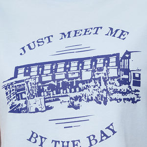 เสื้อยืดลำลองผู้หญิงสั่งทำพิเศษ ผ้าฝ้าย 100% เนื้อนุ่ม คอกลม รับผลิตแบบ OEM แบรนด์ส่วนตัว หลายสี สั่งซื้อจำนวนมากจากโรงงาน - Product Image 4