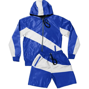 Women's Color Blocking <b>Tracksuit</b> Set Full Sleeve Zipper Sporty Style Blue Yellow White Polyester Spring Casual Wear - Product Image 6