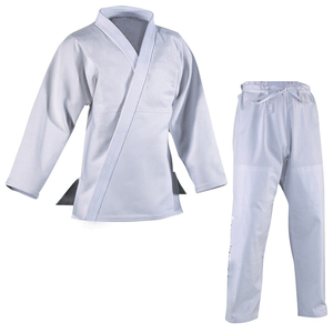คาราเต้ชุดศิลปะการต่อสู้ยูโดคาราเต้ชุด 100% judo gi ยูโดชุดทําในปากีสถานสีขาวผู้ชายและผู้หญิงสวมใส่ - Product Image 1