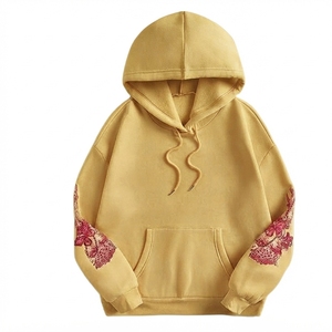 High Quality Acid Wash Eco-Friendly Zipper Hooded Oversized Heavyweigh Anti-shrink Anti-pilling <b>Men</b> Stringless <b>Hoodies</b> - Product Image 1