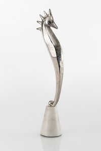 Exclusive Cast Aluminum Sculpture for Interior Decoration Home Office Display Collection and Sophisticated Artistic Presentation - Product Image 3