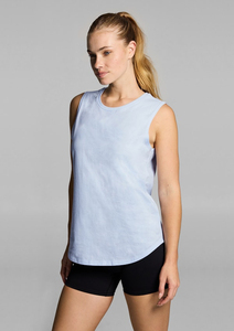 Débardeur pour femme, été, uni, décontracté, coupe ajustée, sans manches - Product Image 3