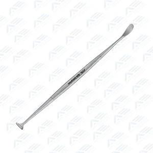 Dissecteur d'amygdale 215 mm (8.12 ") à double extrémité avec instrument médical en acier inoxydable réutilisable non stérile de 6 mm de largeur - Product Image 3