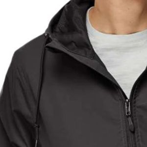 Chaqueta Anorak Cortavientos Resistente al Agua para Hombre, Chaqueta Ligera con Capucha para Actividades al Aire Libre, Ropa Deportiva Informal para Correr, Acampar y Hacer Senderismo - Product Image 4