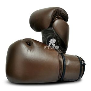 Gants de boxe Muay Thai personnalisés 14oz/16oz en cuir antidérapant avec fermeture auto-agrippante RC Fitness Wear Custom OEM EVA - Product Image 4