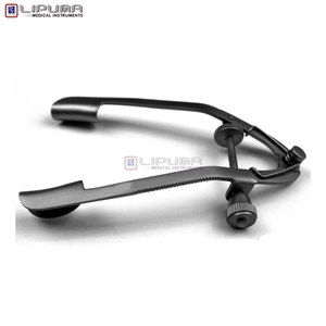 Instrumentos Médicos Quirúrgicos para Ojos, Otorrinolaringología y Veterinaria, Espéculo de Párpados Lancaster de Acero Inoxidable de 8 cm, Retractor Oftalmológico - Product Image 3