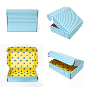 Boîtes en carton personnalisées avec logo, durables, écologiques, recyclables, en papier kraft, avec gaufrage - Product Image 3