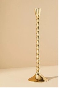 Porte-bougie décoratif de qualité supérieure, décoration de table, centre de table, porte-bougie luxueux couleur or - Product Image 6