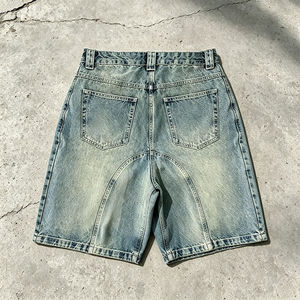 Shorts de Mezclilla Premium Plus Size para Mujer, Cintura Alta, Elásticos, Shorts de Jean de Verano, Directo de Fábrica - Product Image 4