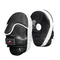 Mitaines de frappe personnalisées avec logo, en cuir PU respirant, pour l'entraînement de boxe et de kickboxing