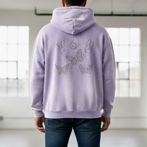 Sudaderas con Pedrería a la Moda para un Estilo Urbano y Elegante, Ajuste Cómodo para Atuendos Casuales y Uso Nocturno - Product Image 4
