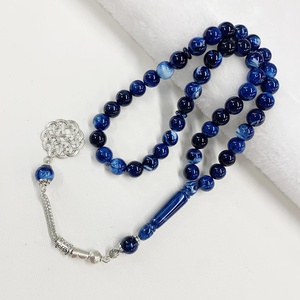 45 cuentas de resina Tasbih, pulsera árabe, cuentas de oración manuales de Oriente Medio, cuentas Tasbih - Product Image 2