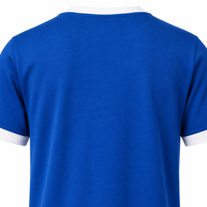 Zeta Phi Beta Ringer <b>T</b>-<b>Shirt</b> <b>Women</b> Royal Blue <b>White</b> Trim Greek Letter Alpha Beta Chapter Crew Neck Sorority Tee Short Sleeve - Product Image 6