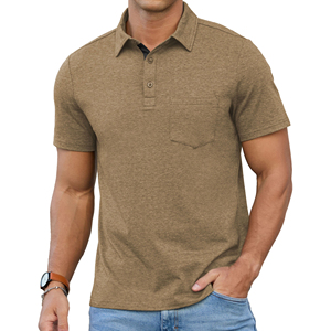 Chemises à col de haute qualité en coton, broderie personnalisée, polo de luxe imprimé, streetwear, mode décontractée, polos pour hommes - Product Image 1