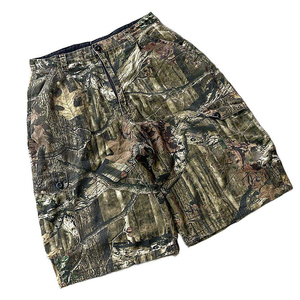 Nouvel Arrivage Pantalon Cargo Coupe Droite Anti-Plis Respirant Taille Élastique Fermeture Éclair Style Urbain Imprimé Camouflage Service OEM - Product Image 1