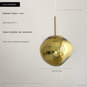 Lampe à lave, lampe suspendue pour restaurant, lampe de chevet pour chambre à coucher, comptoir de bar, villa, duplex, loft, éclairage d'escalier - Product Image 6