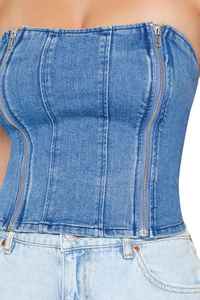 Top de Mezclilla para Mujer, Elegante, Ligero, Veraniego, Corte Entallado, Textura Suave, Transpirable, Acabado Premium, Prenda Distintiva para el Armario - Product Image 4