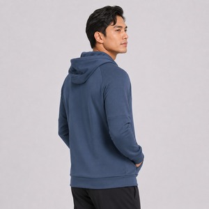 Sweat à capuche zippé pour homme, tissu polaire chaud, sweat à capuche entièrement zippé avec poches, conçu pour le temps froid et les activités de plein air - Product Image 3