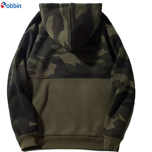 Novedad, Sudadera con Capucha de Camuflaje para Hombre, Informal, Otoñal, Felpa Francesa, 100% Poliéster, 300 g/m², Servicio OEM - Product Image 3