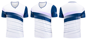 เสื้อแบดมินตันบุรุษแขนสั้นพิมพ์ลายระบายอากาศน้ำหนักเบาขนาดพลัส - Product Image 5