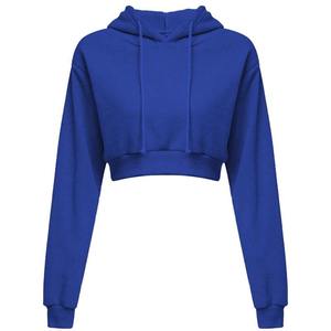 Sudadera con Capucha Casual de Manga Larga para Mujer, 100% Algodón, Color Sólido, Alta Calidad, Transpirable, Ecológica, con Logotipo Frontal, para Invierno - Product Image 1
