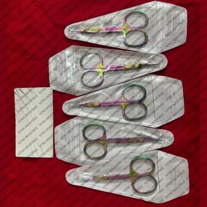 Tijeras para Cutículas Curvas Pequeñas, Tijeras para Manicura y Pedicura, Tijeras de Acero Inoxidable, Instrumento de Belleza, Tijeras de Precisión para Uñas, CE - Product Image 3