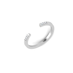 Bague unisexe en argent sterling 925 plaqué or et rhodium, sertie de zircon ovale micro-incrusté, tendance, pour fiançailles - Product Image 1