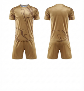 Uniforme de Fútbol Personalizado con Transferencia Térmica, Ropa Deportiva Moderna, 100% Poliéster, Tejido de Malla de Secado Rápido - Product Image 1