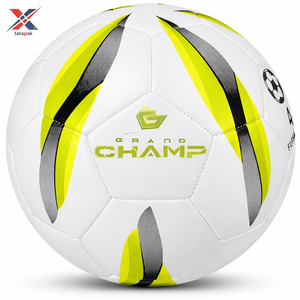 Export Quality Custom Logo Durable Eco-Friendly Outdoor Soccer Ball PU PVC Material Official Size Unisex Adults Training - Product Image 3