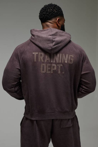 Sudaderas con Capucha de Diseño Personalizado OEM, 100% Algodón, Felpa Gruesa, Corte Regular, Ecológicas, Lisas, Teñidas, Ropa Urbana para Hombre - Product Image 3