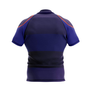 Camiseta de Rugby Personalizada de Fabricación Profesional con Características de Secado Rápido y Antibacterianas, Servicio OEM/ODM, Precios al por Mayor - Product Image 2