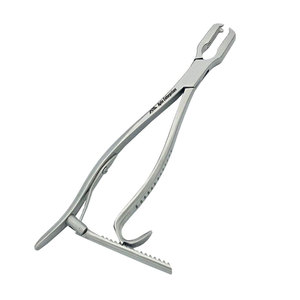 Bone Holding Forceps with Ratchet Orthopedic Surgical Instrument Heavy Duty Stainless Steel Reusable Bone <b>Clamp</b> Precision - Product Image 1