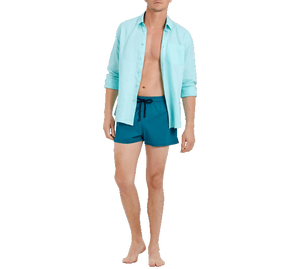 Shorts de sport en coton pour homme, coupe ample, décontractés, respirants, avec cordon de serrage à la taille, confortables, vêtements d'été - Product Image 6