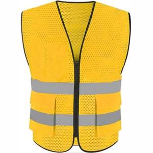 Chaleco de Seguridad Moderno de Alta Calidad 2026, Personalizable, con Múltiples Bolsillos, para Adultos Unisex, 5 Bolsillos Dimensionales, Logotipo Personalizado para Ventas - Product Image 2