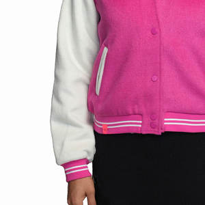 Vestes universitaires pour femmes avec broderie personnalisée en chenille, haute qualité, personnalisables, hiver, faible minimum de commande - Product Image 5