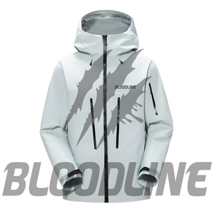 Men's Color Blocking <b>Waterproof</b> Breathable Windproof Eco-Friendly Quick Dry Puffer <b>Jacket</b> Zipper Closure Formal Winter Regular - Product Image 5