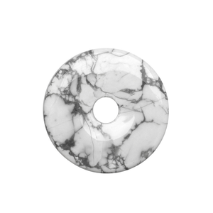 Donuts en Cristal Naturel : Pierres de Howlite, Pierres Précieuses, Pierres de Reiki, Agate pour la Guérison - Product Image 5