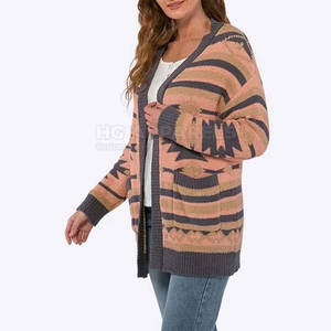 Cárdigan Ligero de Punto para Invierno - Ecológico y Transpirable de Algodón/Lana, Diseño Clásico y Elegante con Sensación Cálida - Product Image 4