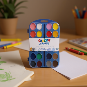 Set di acquerelli Carioca da 24 colori, forniture per pittura artistica, 6 pezzi - Product Image 3