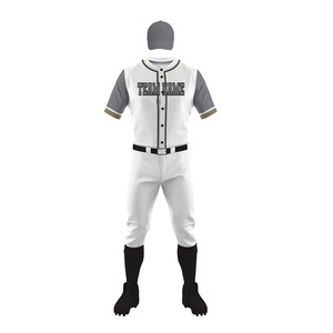Maillot de baseball personnalisé pour hommes et femmes, uniforme sportif, vente en gros, directement de l'usine, OEM, vêtements de sport respirants, Zunair Industry - Product Image 2