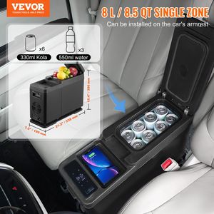 Portatile 8 L singola zona auto frigorifero congelatore compressore per uso domestico e auto - Product Image 2