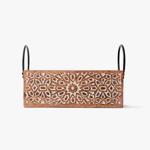 Porta Cubiertos de Madera Natural con Diseño Creativo, Organizador de Cubiertos con Adhesivo Impreso para el Hogar y Hoteles - Product Image 3