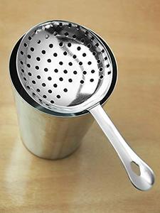 Hot Selling Stainless Steel Julep Strainer Mocktail Wine Cocktail Strainer Spoon for Drink Home Kitchen <b>Bar</b> Accessories - Product Image 4
