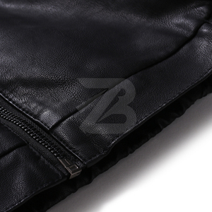 Chaqueta de cuero de alta calidad para hombre, chaqueta con capucha a la moda, ropa de abrigo informal de primavera, tallas M-3XL - Product Image 5